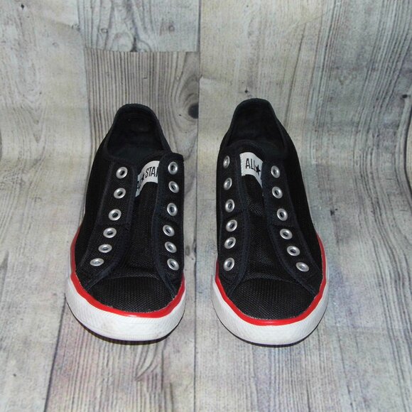 CONVERSE Chuck It Black Mesh Sneakers Womens SIze 9 - Picture 4 of 7